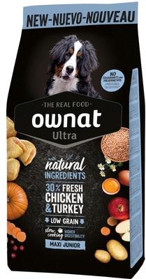 Pienso Perros Ownat Ultra Maxi Junior Cachorros 3 kg Pienso Perros Ownat Ultra Maxi Junior Cachorros 3 kg